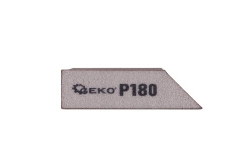Kostka ścierna skośna 125x90x25mm P180 Geko