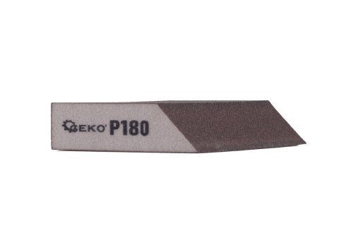 Kostka ścierna skośna 125x90x25mm P180 Geko