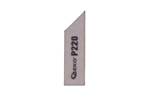 Kostka ścierna skośna 125x90x25mm P220 Geko
