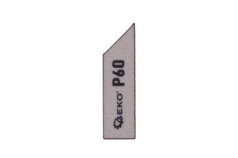 Kostka ścierna skośna 125x90x25mm P60 Geko