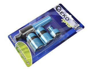 Kpl.4-elem. 1/2" do zraszania/blister BLUE LINE (20/80) Geko