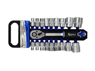 Kpl.kluczy nas.1/2"19el.8-32mm CRV (10) Geko