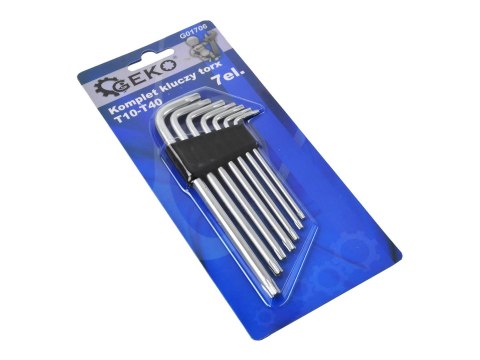 Kpl. kluczy torx T10-T40 7el. (6/60) Geko