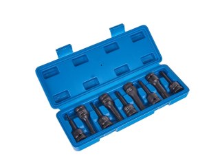 Kpl. kluczy udarowych torx 9szt. T20-T70 CR-MO (15) Geko