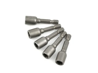 Kpl. nasadek magnetycznych do wkrętów 8mmx48mm 1/4" 5szt. (100) Geko