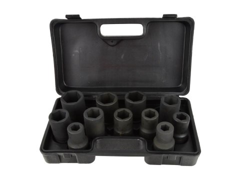 Kpl. nasadek udarowych 1" do klucza przekł. 11el/17-41mm(3) Geko