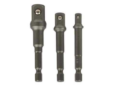 Kpl. redukcji do nasadek wkrętarki 1/4" 3/8" 1/2"(25/100) Geko