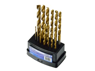 Kpl.wierteł 13szt.1,5-6,5mm HSS TiN plast.box (50) Geko