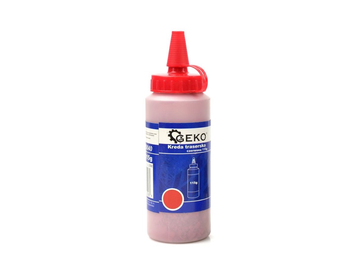 Kreda traserska czerwona 115g (10/100) Geko
