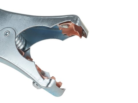 Krokodylek - zacisk żabka 210x130mm 500A - MINUS (50) Geko