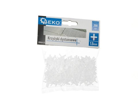 Krzyżyki dystansowe - 1,5mm - op.200szt (100) Geko