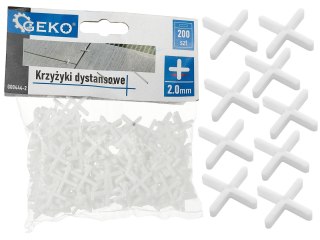 Krzyżyki dystansowe - 2,0mm - op.200szt (100) Geko