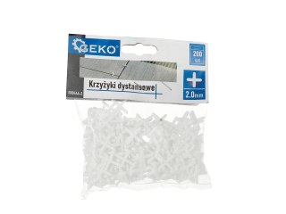 Krzyżyki dystansowe - 2,0mm - op.200szt (100) Geko