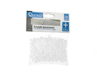 Krzyżyki dystansowe - 2,5mm - op.200szt (100) Geko