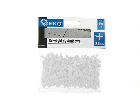 Krzyżyki dystansowe - 3,0mm - op.150szt (100) Geko