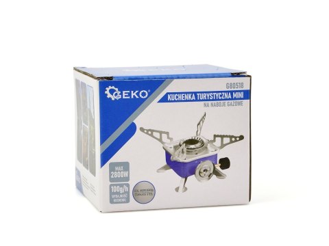 Kuchenka turystyczna mini na naboje gazowe (48) Geko