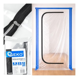 Kurtyna przeciwpyłowa do drzwi 220x120cm typ C (12) Geko