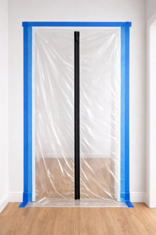 Kurtyna przeciwpyłowa do drzwi 220x120cm typ I (12) Geko