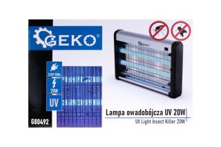 Lampa owadobójcza UV 20W (10) Geko