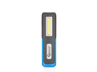 Lampa warsztatowa 3W 3W LED COB 1200mAh z uchwytem i magnesem (48) Geko