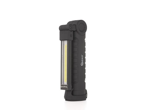 Lampa warsztatowa LED COB 1200mAh składana (5 funkcji) (50) Geko