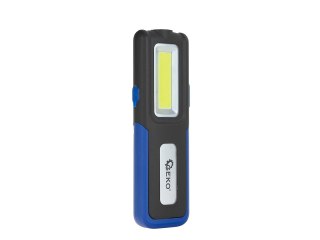Lampa warsztatowa POWERBANK z magnesem i regulacją LED COB 5W 3W 2000mAh 400lm IP44 (10/40) Geko