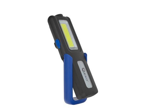 Lampa warsztatowa POWERBANK z magnesem i regulacją LED COB 5W 3W 2000mAh 400lm IP44 (10/40) Geko
