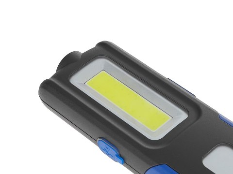 Lampa warsztatowa POWERBANK z magnesem i regulacją LED COB 5W 3W 2000mAh 400lm IP44 (10/40) Geko