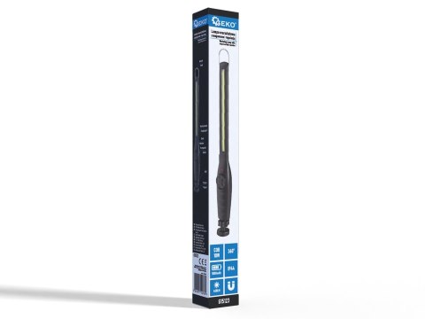 Lampa warsztatowa regulowana z magnesem LED COB 10W 1800mAh 450lm IP44 (100) Geko