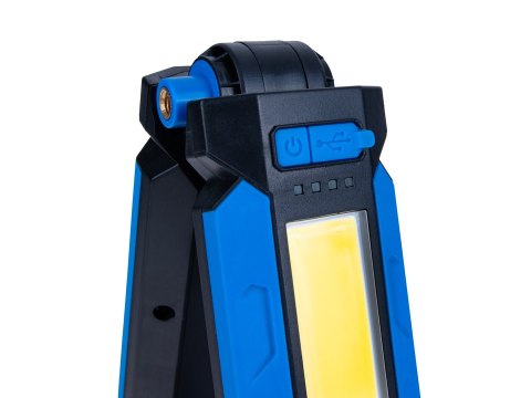 Lampa warsztatowa składana z magnesami LED COB 10W 4000mAh 1000lm (25) Geko