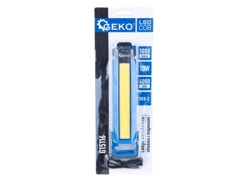 Lampa warsztatowa składana z magnesami LED COB 10W 4000mAh 1000lm (25) Geko