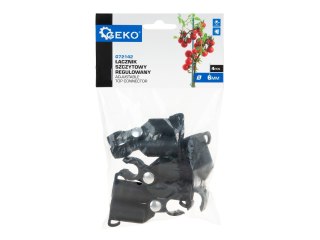 Łącznik szczytowy, regulowany do tyczek 16mm - 4szt/opak (200) Geko