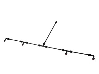 Lanca opryskiwacza długa - 4 dysze (100) Geko