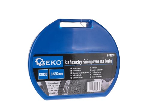 Łańcuchy śniegowe na koła KN130 3.5/12mm Geko