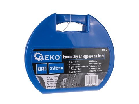 Łańcuchy śniegowe na koła KN80 3.5/12mm (5) Geko