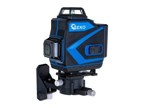 Laser krzyżowy 360° 4D 2xAKU walizka akcesoria (4) Geko