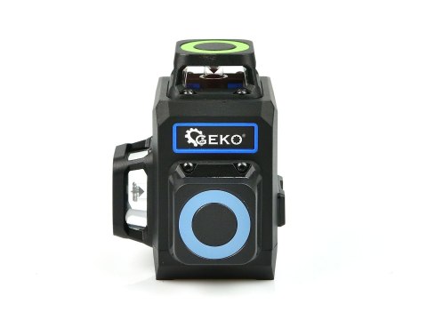 Laser samopoziomujący 3D 360 12x zielone linie (8) Geko