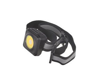Latarka czołowa wstrząsoodporna z odblaskiem LED COB 3W 500mAh 500lm IP44 (240) Geko
