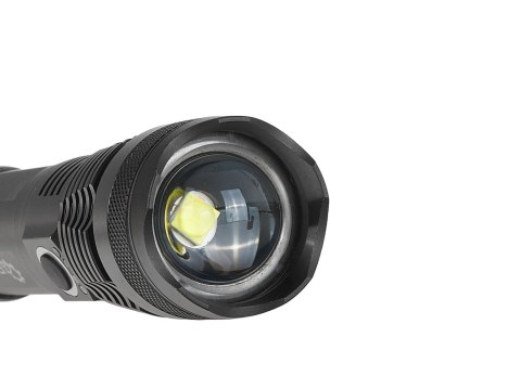 Latarka taktyczna LED XHP50 15W 1800mAh 1500lm IPX3 (30) Geko