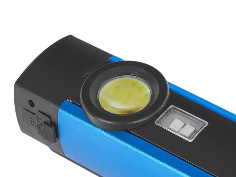 Latarka wielofunkcyjna z magnesem UV LED COB 5W 2000mAh 300lm IP54 - kartonik wystawowy (12/96) Geko