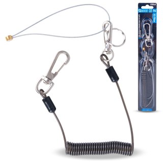 Linka elastyczna zabezpieczająca narzędzie 1.0mm 2kg (144) Geko