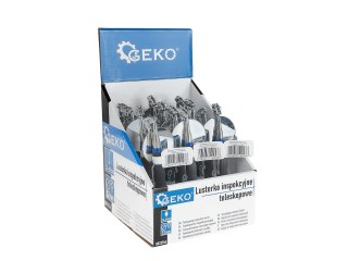 Lusterko inspekcyjne teleskopowe 24-69cm - kartonik wystawowy (12/48) Geko