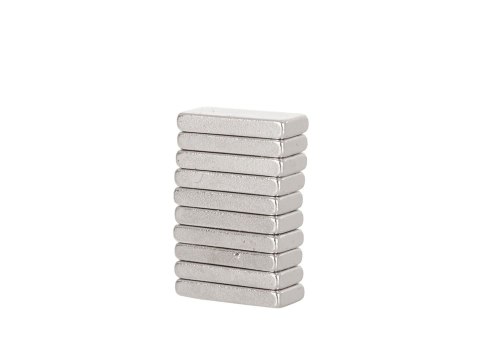 Magnes neodymowy płytkowy 10x4x1.5mm (10) Geko