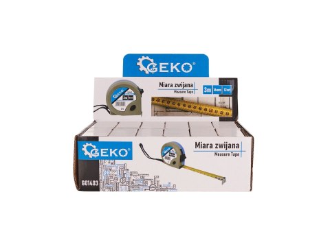 Miara 3mx16mmx0,115mm kolor GEKO(12/120) Geko