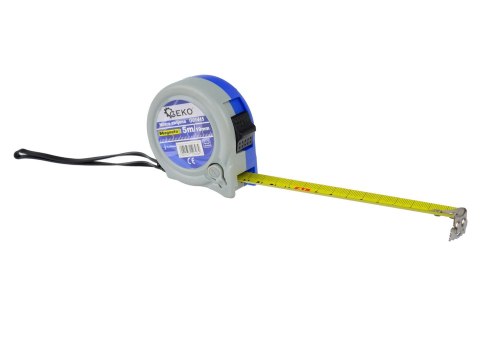 Miara zwijana 5mx19mm z magnesem(12/120) Geko