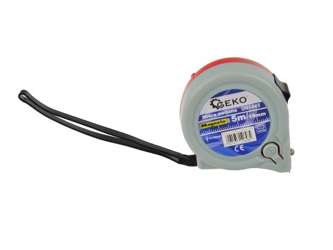Miara zwijana 5mx19mm z magnesem(12/120) Geko