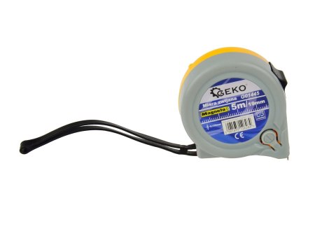 Miara zwijana 5mx19mm z magnesem(12/120) Geko