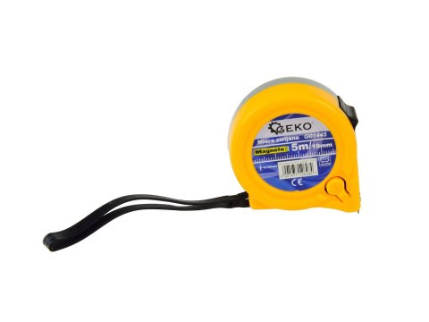 Miara zwijana 5mx19mm z magnesem(12/120) Geko