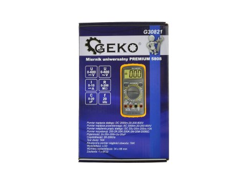 Miernik uniwersalny PREMIUM 5808 (20) Geko