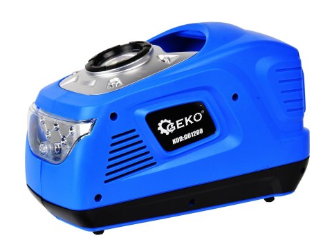 Mini Kompresor z latarką 12V/230V 100W(4) Geko